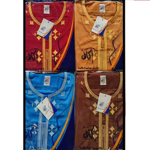 Ccy venta al por mayor de encargo elegante Jubba Thobe estilo marroquí hombre Thobe con bordado ropa en línea de lujo Abaya - Product Image 4