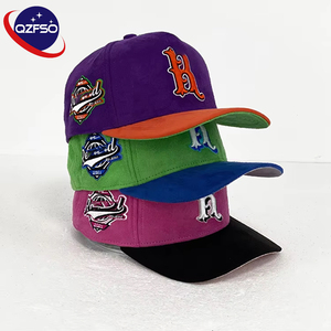 Casquettes de golf QZFSO de haute qualité unisexes bicolores avec logo brodé 3D personnalisé, casquettes de baseball décontractées ajustables pour adultes - Product Image 1