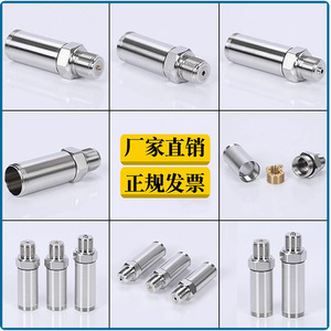 Boîtier de transmetteur de pression fileté en acier inoxydable 304 316, capteur de température 65 mm, origine Shandong - Product Image 1