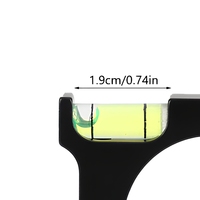 Support de montage pour lunette de visée en alliage d'aluminium avec niveau à bulle 25,4 mm 30 mm 35 mm pour accessoires optiques