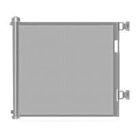 Barrière de sécurité pour bébé rétractable Sair, en PVC, maille souple, barrière de sécurité pour bébé, durable, anti-poussée, protection de porte pour bébé