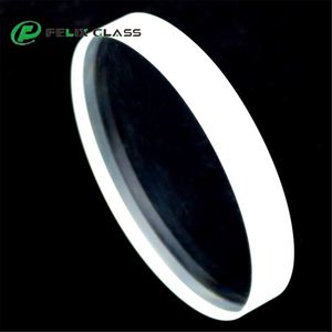 Verre de visualisation circulaire ultra-blanc trempé découpé au laser, de fabrication professionnelle chinoise, pour couvercle d'éclairage - Product Image 2