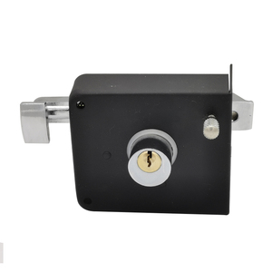 Doppio Bullone Cilindro In Ottone Impermeabile di Sicurezza Porta di Ferro Serratura Cerchio Cerradura De Sobreponer Chapa Perilla - Product Image 3