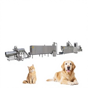 Máquina Extrusora de Alimentos para Perros y Gatos de Grado Baixin, Línea de Producción de Alimentos para Peces, Bajo Ruido, Capacidad de 100-1200 kg/h, 380V/440V - Product Image 1
