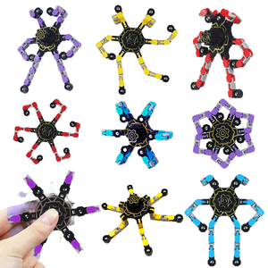 Gran oferta DIY descompresión Fidget Spinner CADENA DE <span class=keywords><strong>Robot</strong></span> Regular para niños novedad de plástico barato y juguete de mordaza - Product Image 1