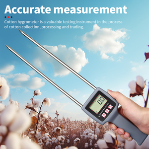 GOYOJO TK100C Portable Cotton <b>Moisture</b> Meter 280mm Probe <b>Moisture</b> <b>Tester</b> for Cotton Seed Bale <b>Moisture</b> Testing OEM - Product Image 3