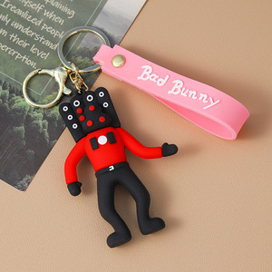 Toilet Man y Monitoring Audio Man Key Hanger Game Periférico Llavero Bolsa Coche Llaveros para hombres y mujeres - Product Image 6