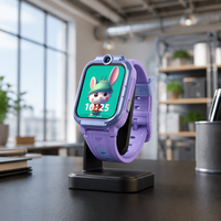 Wonlex CT28 4G Kinder GPS Smartwatch mit SIM-Karte SOS-Anruf Schulmodus Wasserdichte Smartwatch für Jungen und Mädchen