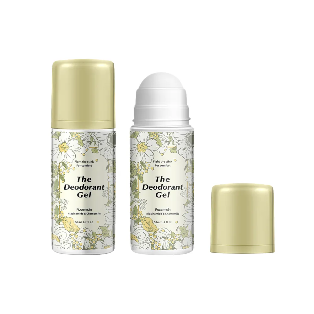 Desodorante Gel Perfume Gel para Controle de Odor Feminino Desodorante e Antitranspirante Orgânico Natural Roll-on Body Fragrâncias