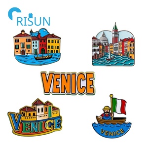 Fabricante italiano turismo recuerdo Pin personalizado italiano <span class=keywords><strong>Venezia</strong></span> Venecia viaje solapa Pin insignia agua ciudad <span class=keywords><strong>Venezia</strong></span> Logo Pin insignia - Product Image 1