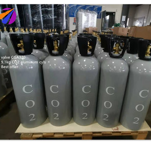 Bình CO2 nhôm giá nhà máy NETC Trung Quốc 5lbs 10lbs 20lbs 50lbs, bình rỗng - Product Image 2