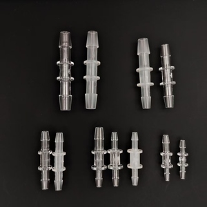 PP PC 1/16 "à 1/4" I Type réduisant le connecteur de tuyau à barbe égale directement pour perfusion de seringue IV - Product Image 6