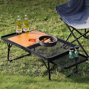 Tavolo da Picnic Pieghevole in Alluminio Moderno, Resistente e Impermeabile, <span class=keywords><strong>con</strong></span> Cuscino ad Asciugatura Rapida - Product Image 1