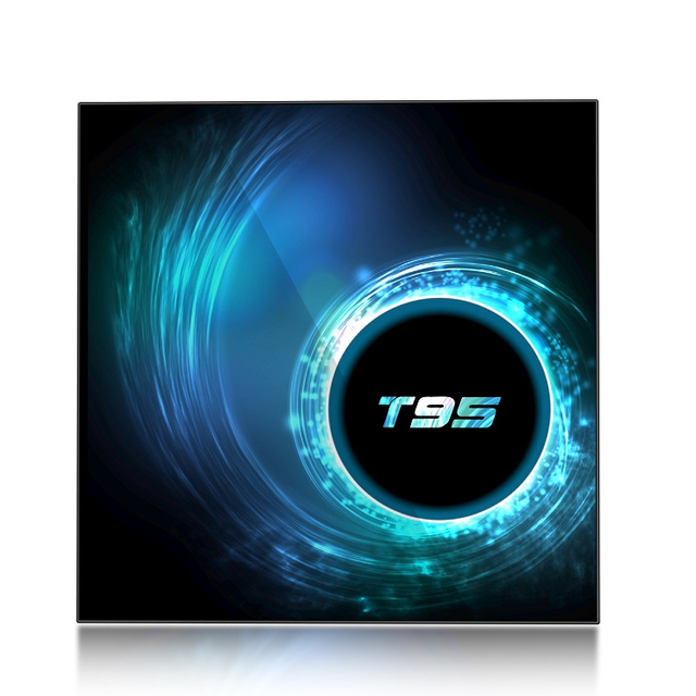 Reeshine T95 Allwinner H616 Quad-core 4K 5GHz WiFi Android 10 TV Box 4GB RAM 64GB Storage 1x10/100Mbps Ethernet Mali-T720 GPU