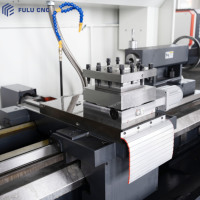 Tournage horizontal CNC de précision FULU CK6163-1500, lit haute rigidité, robuste, écologique, numérique et automatique