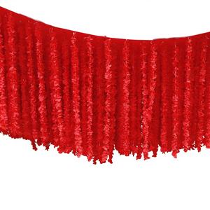 Muro de Flores de Glicinia Artificial <span class=keywords><strong>para</strong></span> Decoración de Bodas, Cumpleaños, Rectangular, <span class=keywords><strong>para</strong></span> Interiores, Exteriores y Techos - Product Image 2