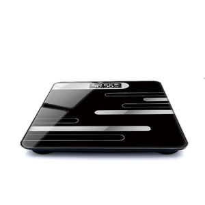 एलईडी प्रदर्शन पोर्टेबल बाथरूम शरीर में वसा तराजू आयताकार दर्पण इलेक्ट्रॉनिक यात्रा मिनी शरीर के वजन पैमाने - Product Image 4