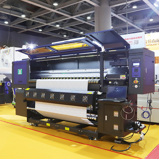 1.8m/3.2m Digital Textile Printing Machine Flag Banner Polyester Inkjet Dye Fabric Sublimation Printer