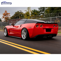Couvre-pilier B de toit en ABS pour Chevrolet Corvette C6 Base Z06 2005 à 2013, kit de mise à niveau de garniture de porte