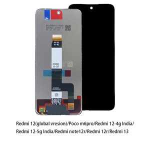 Cho <span class=keywords><strong>Xiaomi</strong></span> Redmi 12 Toàn Cầu Phiên Bản POCO M6Pro Redmi12 4G/5G Ấn Độ Redmi13-<span class=keywords><strong>LCD</strong></span> Hiển Thị Màn Hình Cảm Ứng Digitizer Lắp Ráp Di Động - Product Image 3
