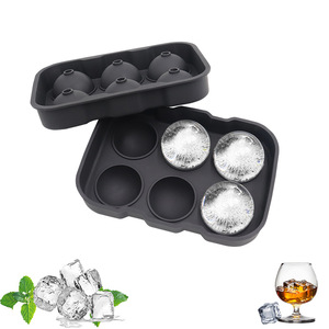 Bac à glaçons en Silicone <span class=keywords><strong>de</strong></span> qualité alimentaire à 6 cavités, forme ronde, moule à glaçons en silicone, fabricant <span class=keywords><strong>de</strong></span> <span class=keywords><strong>boules</strong></span> <span class=keywords><strong>de</strong></span> <span class=keywords><strong>glace</strong></span> - Product Image 6