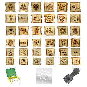 Tostapane elettrico 2 fette per la casa e la cucina per il <span class=keywords><strong>campeggio</strong></span> con Logo personalizzato e funzionalità Bagel - Product Image 5