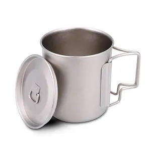 Camping Keukengerei Outdoor Activty Camping Cup Titanium Outdoor Kookpot Voor Wandelen