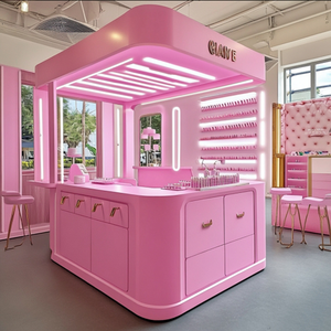 Chiosco Espositore M2 di Lusso Moderno per Cosmetici e Trucchi, Design per Negozio di Bellezza, Nail Bar e Salone di Manicure per Centro Commerciale - Product Image 2