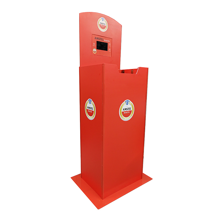 Hot Selling Aerosol Paint Display Rack Race Gas Display Stand With Customized Logo for Moter Racing — view 6