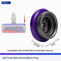 Kit de réparation de roues et roulements de remplacement compatible avec les têtes de balai Dyson V8, V10, V11, V7 Soft Roller et High Torque