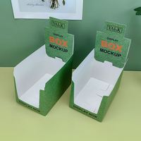 Boîte de présentation en carton vente en gros Boîte de présentation en carton pliable pour barre de chocolat
