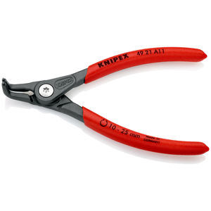 KNIPEX 49 21 A11 Pince à circlips de précision pour circlips externes sur arbres Revêtement en résine - Product Image 1