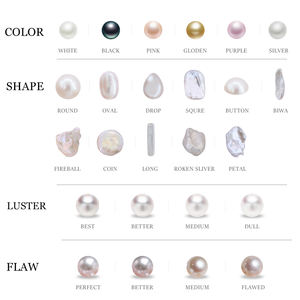 Großhandel 7-Zoll-Strang 6-7 mm AA Süßwasserperlen, Natürlich Gezüchtet, Weiß, Lose, Kartoffelform, Kostengünstig, 6-7 mm AA, für die Schmuckherstellung - Product Image 2