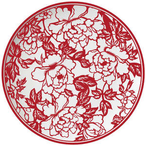 <span class=keywords><strong>Service</strong></span> de table en porcelaine osseuse de style chinois, classique, <span class=keywords><strong>rouge</strong></span> <span class=keywords><strong>et</strong></span> <span class=keywords><strong>blanc</strong></span>, avec assiettes à soupe <span class=keywords><strong>et</strong></span> à dessert, vente en gros - Product Image 4