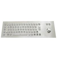 Clavier métallique robuste IP65 étanche en acier inoxydable pour armoire de contrôle industrielle