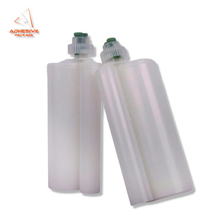 JAPI 4:1 Barrel Double Epoxy Adhesive Cartridge <strong>2k</strong> Disposable Empty Tube Plastic Dual <strong>Syringe</strong> 400ml Dispensing Injection Molded - Product Image 4