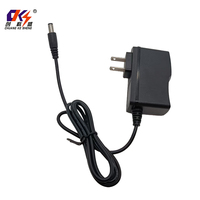 Adaptateur secteur OEM ODM 12V 1A AC/DC 12V 1000mA 5,5 mm*2,1 mm à montage mural, prise US, alimentation 12W, adaptateur 12V 1A pour humidificateur