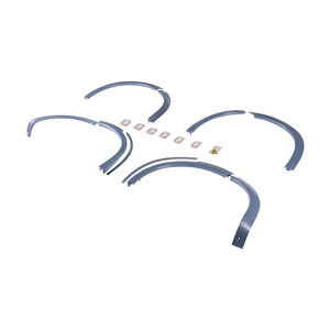 केयेन 958.1 958.2 mk1 e3.1 पीपी सामग्री कार के लिए 2011-2014 वर्ष mk1 e3.1 पीपी सामग्री कार सामान व्हील आर्क फेंडर फ्लेयर - Product Image 3