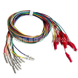 Câbles de connexion Togeeke avec pinces crocodiles, fil de cuivre de 3 mm pour amplificateur EEG, expérience étudiante, DIN 1,5 mm - Product Image 5