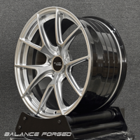 Jantes forgées Premium VR5RS 18/19/20 pouces, design concave profond, légères, pour BMW Série 3/4, rehaussant l'attrait sportif agressif