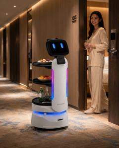 Robot de Servicio Comercial Segway ServeBot S1 con Doble SLAM, 4G, WiFi, Capacidad de Carga de 30 kg y 24 Horas de Duración de Batería - Product Image 5