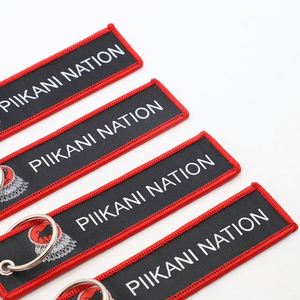 Custom Tribe Symbol Keychain Personalized Outdoor and Local Culture Enthusiast Gifts Jet Tag - Product Image 3