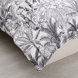 Support Sample Oeko-tex King Size <strong>Duvet</strong> <strong>Covers</strong> Soft Summer Kide Adult <strong>Grey</strong> Bedding Set - Product Image 6