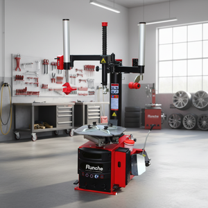 Machine à changer les pneus pneumatiques Runche TC-32 personnalisée par le fabricant chinois, changement automatique des pneus, diamètre de roue maximal de 1040 mm - Product Image 1