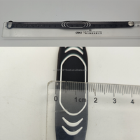 Bracelet intelligent programmable NFC, bracelet réglable, bracelet RFID intelligent, bracelet en silicone d'usine, bracelet personnalisé 13,56 MHz, taille personnalisée