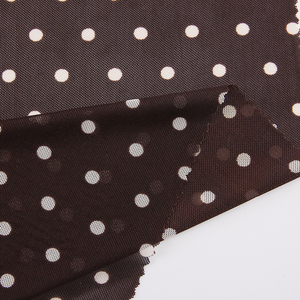 Tissu en maille tricotée chaîne <span class=keywords><strong>YVES</strong></span> à petits pois imprimés, 95 % polyester, 5 % élasthanne, 105 g/m², 160 cm, pour robes et pantalons d'été - Product Image 4