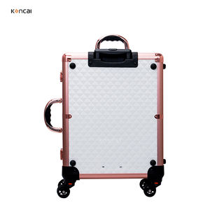 <span class=keywords><strong>Maleta</strong></span> <span class=keywords><strong>de</strong></span> <span class=keywords><strong>Maquillaje</strong></span> Profesional <span class=keywords><strong>con</strong></span> Ruedas <span class=keywords><strong>de</strong></span> Aluminio, Duradera, <span class=keywords><strong>con</strong></span> <span class=keywords><strong>Espejo</strong></span> Iluminado LED <span class=keywords><strong>y</strong></span> Gran Capacidad - Product Image 3