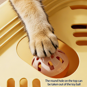 Jouet interactif amusant pour chat, jouet d'auto-entretenissement pour chat, distributeur de friandises à alimentation lente, jouet tournant pour animaux de compagnie - Product Image 2