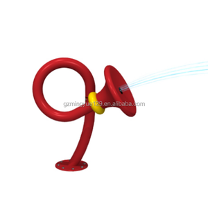 Aspersores rotativos de algas marinas de acero inoxidable para exteriores, almohadilla para salpicaduras de justificación, dispositivos de pulverización de <span class=keywords><strong>agua</strong></span> para parques acuáticos - Product Image 3