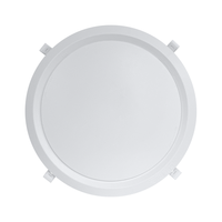 Diffuseur d'air rond en ABS à montage en surface, avec clip à ressort pour un débit d'air réglable, pour système de ventilation d'air frais